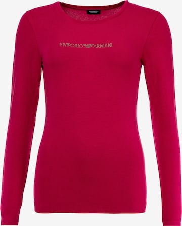 T-shirt Emporio Armani en rouge : devant