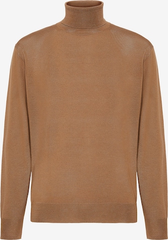 Boggi Milano Trui 'Polo' in Bruin: voorkant