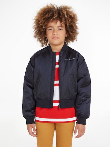 TOMMY HILFIGER Between-Season Jacket 'Essential' in Blue: front