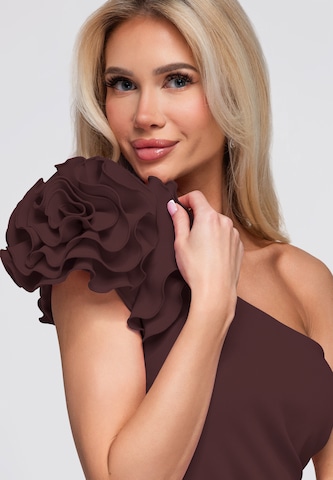 Ombre Evening dress in Brown