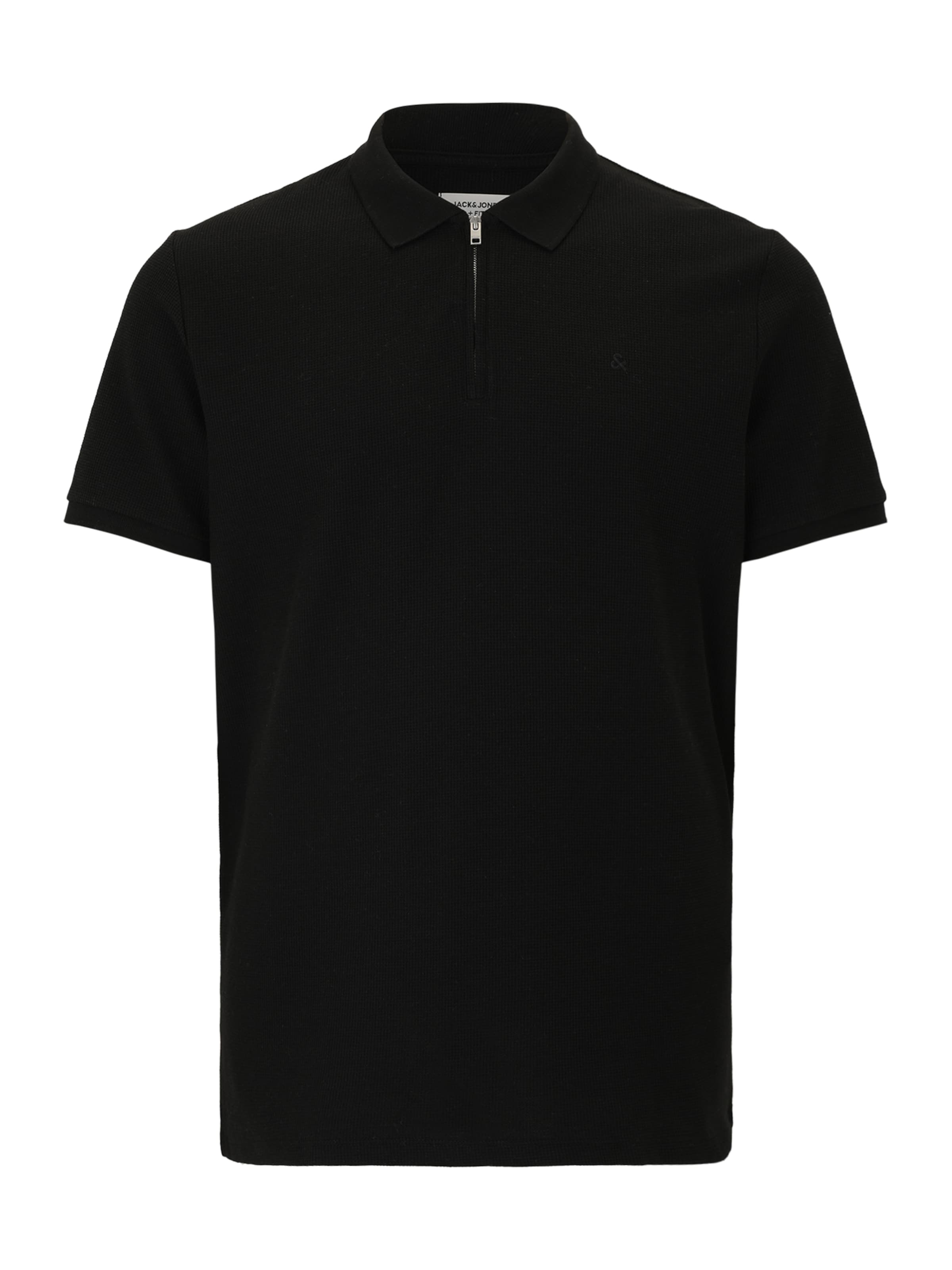 Jack & Jones Plus Shirt 'JJEAUSTIN' in Black: front