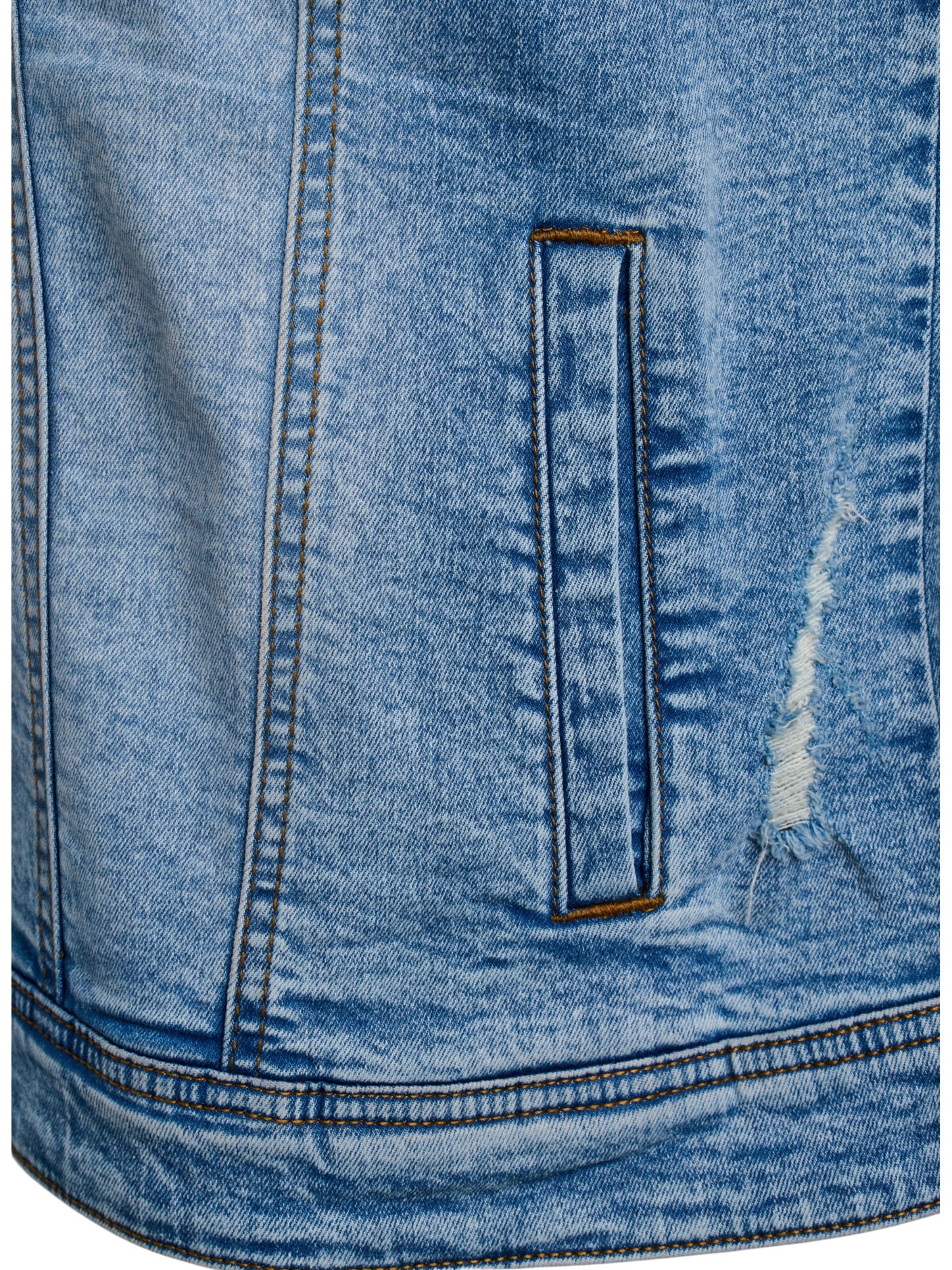 Zizzi - Casaco meia-estação 'Jalli' em azul