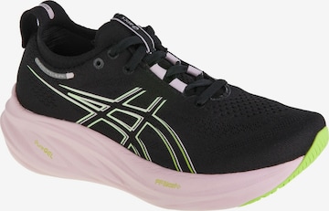 Chaussure de course 'Gel-Nimbus 26' ASICS en noir : devant