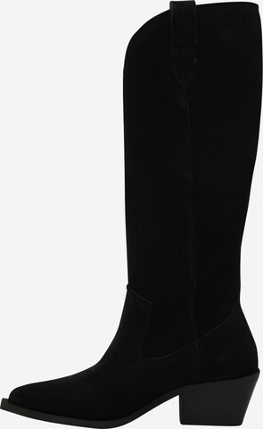 Bottes de cowboy 'Mona' Bianco en noir