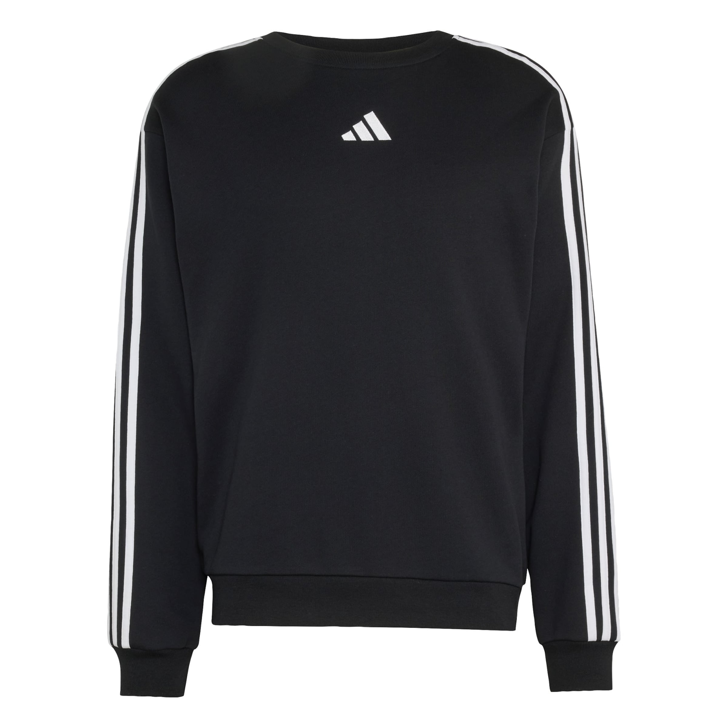 ADIDAS SPORTSWEAR Sportovní mikina 'Essentials' – černá: přední strana