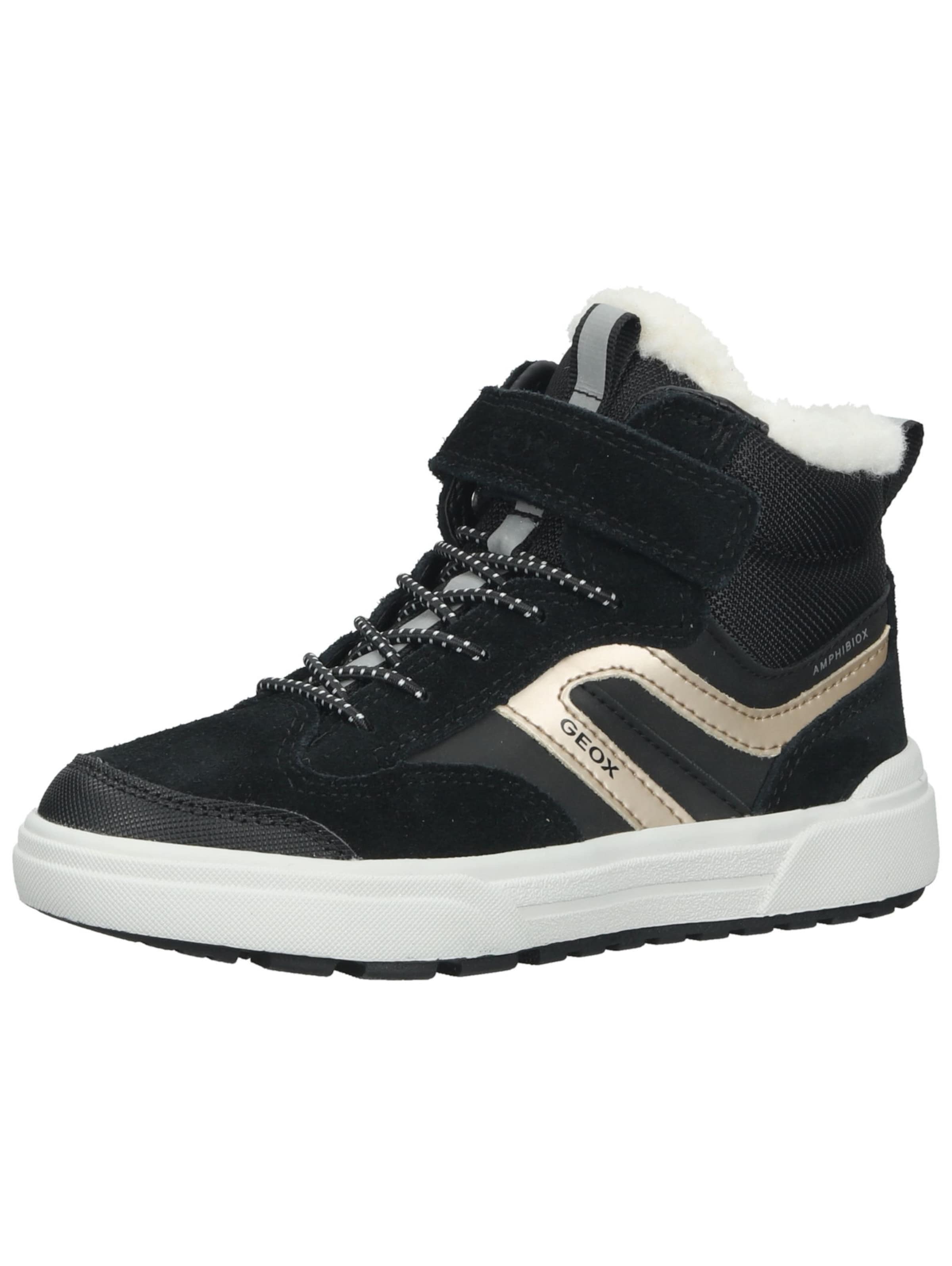 GEOX Sneakers in Zwart: voorkant