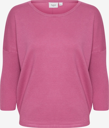 SAINT TROPEZ Pullover 'Mila' in Pink: predná strana