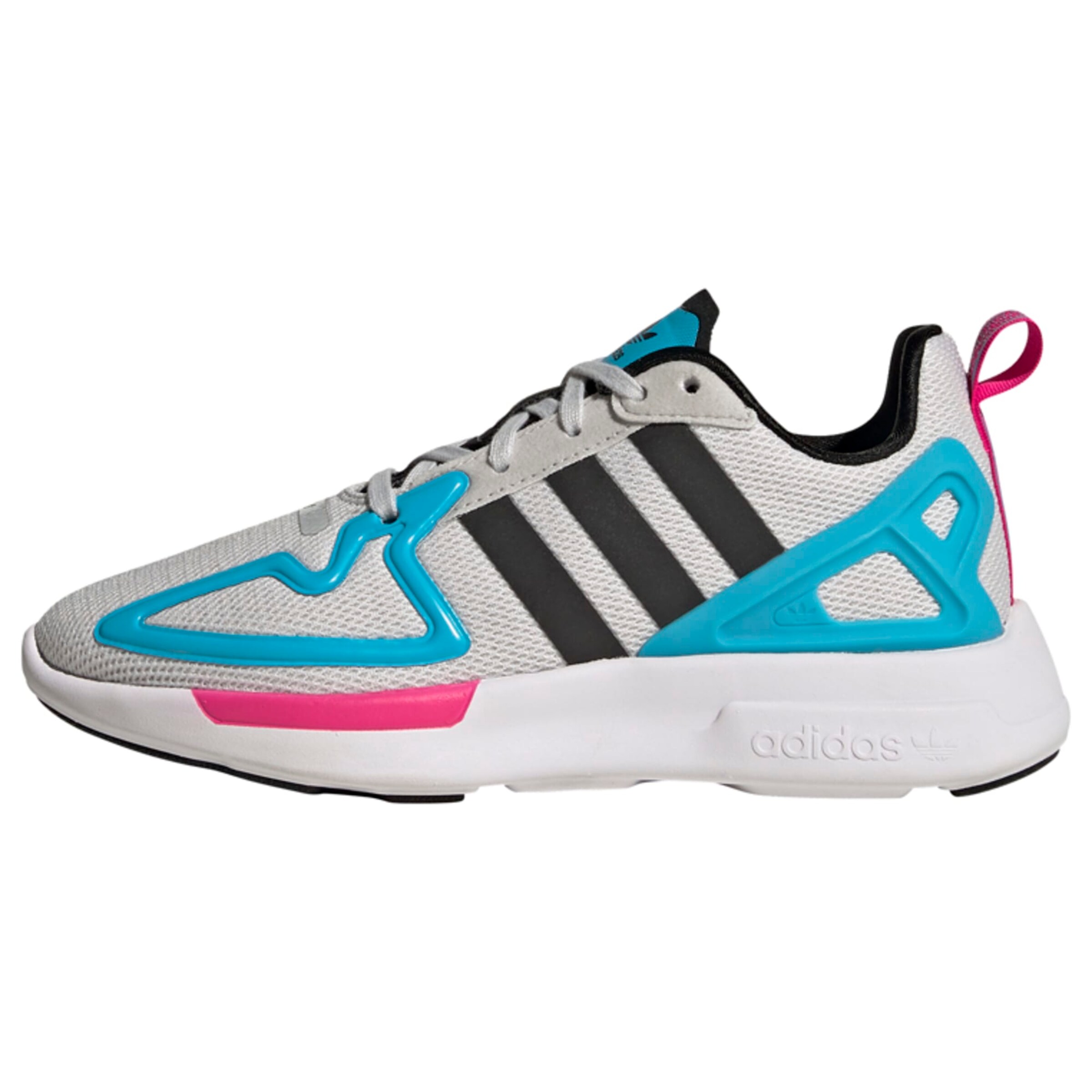 Baskets 'ZX 2K Flux' ADIDAS ORIGINALS en gris : devant