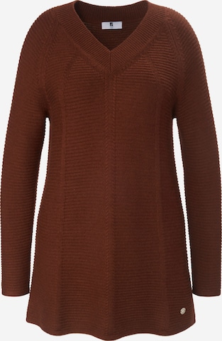 Anna Aura Pullover in Bronze: predná strana