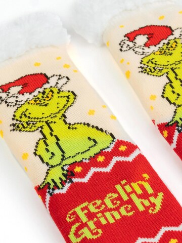 The Grinch Socken 'Hüttensocken Feelin Grinchy'‌‌‌‌‌‌‌‌ in Mischfarben