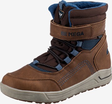 Be Mega Boots in Brown: front