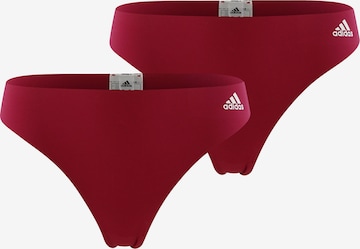 ADIDAS SPORTSWEAR Athletic Underwear ' THONG ' in Red: front