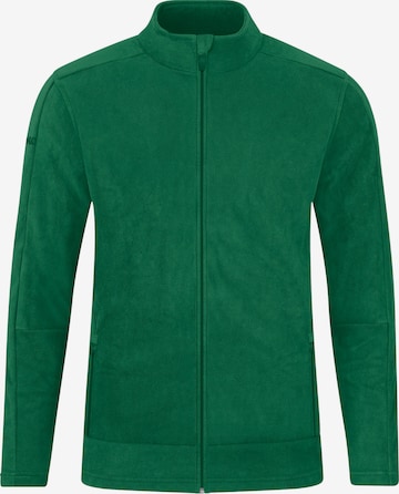 JAKO Athletic Fleece Jacket in Green: front