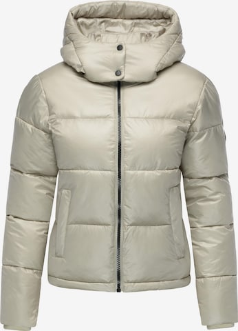 Ragwear Winterjas 'Roobie II' in Grijs: voorkant