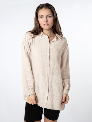 Sublevel Blouse in Beige: voorkant