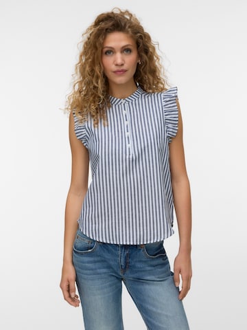 VERO MODA Μπλούζα 'VMSELMA' σε μπλε: μπροστά