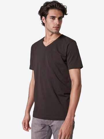 T-shirt PIERRE CARDIN en noir : devant
