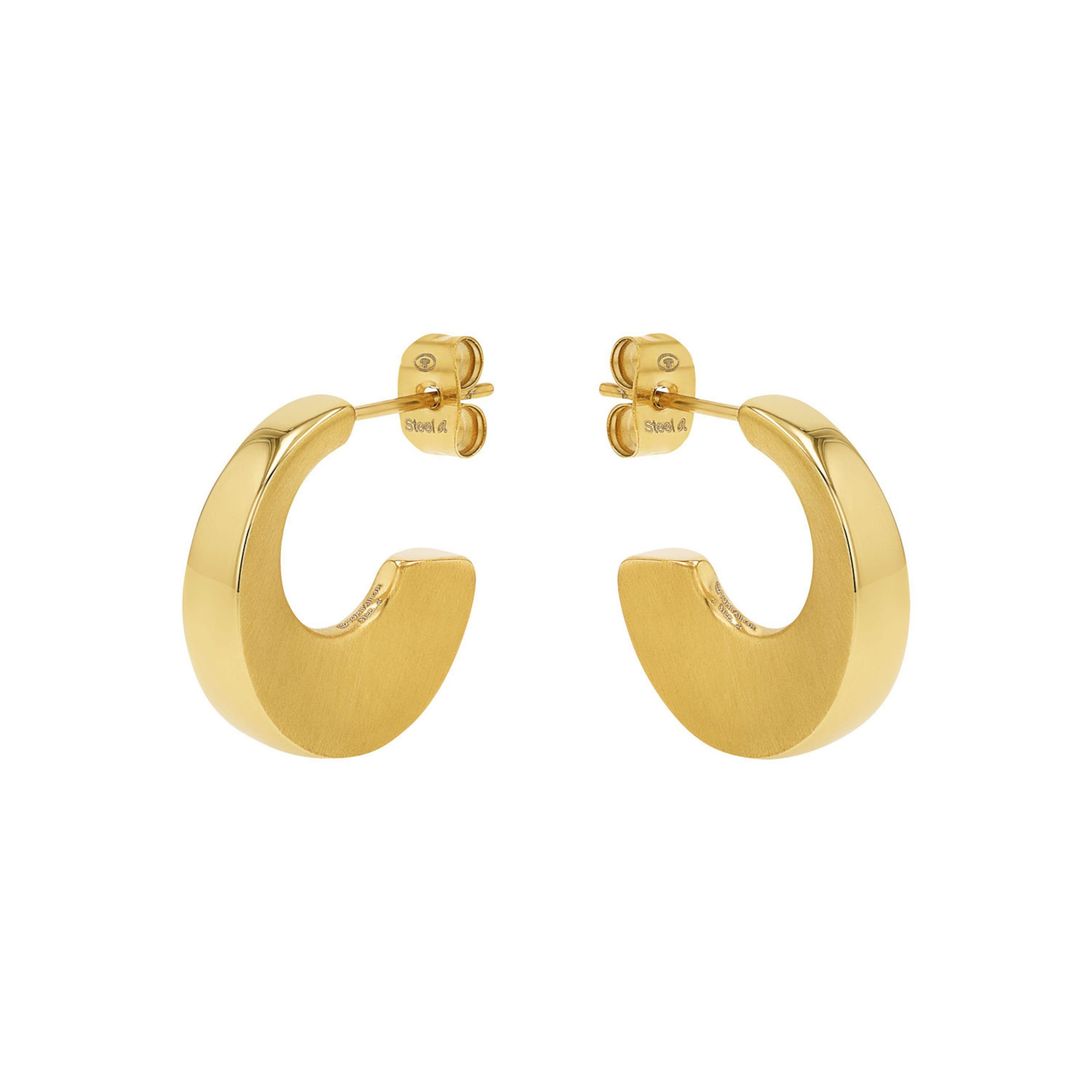 TOM TAILOR Ohrringe in Gold: Vorderseite