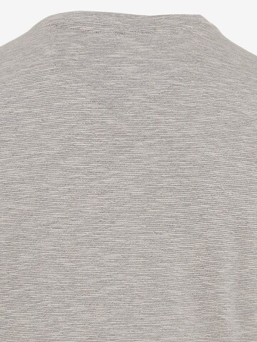 CAMEL ACTIVE Henleyshirt aus reiner Baumwolle in Grau