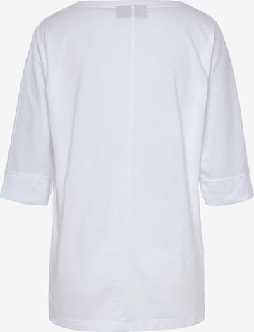 T-shirt Elbsand en blanc