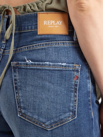 Wide leg Jeans 'CARY' di REPLAY in blu