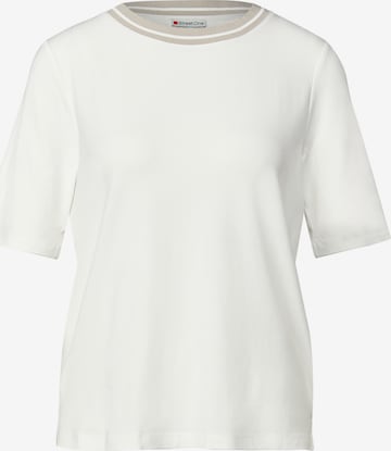 STREET ONE T-Shirt in Weiß: Vorderseite