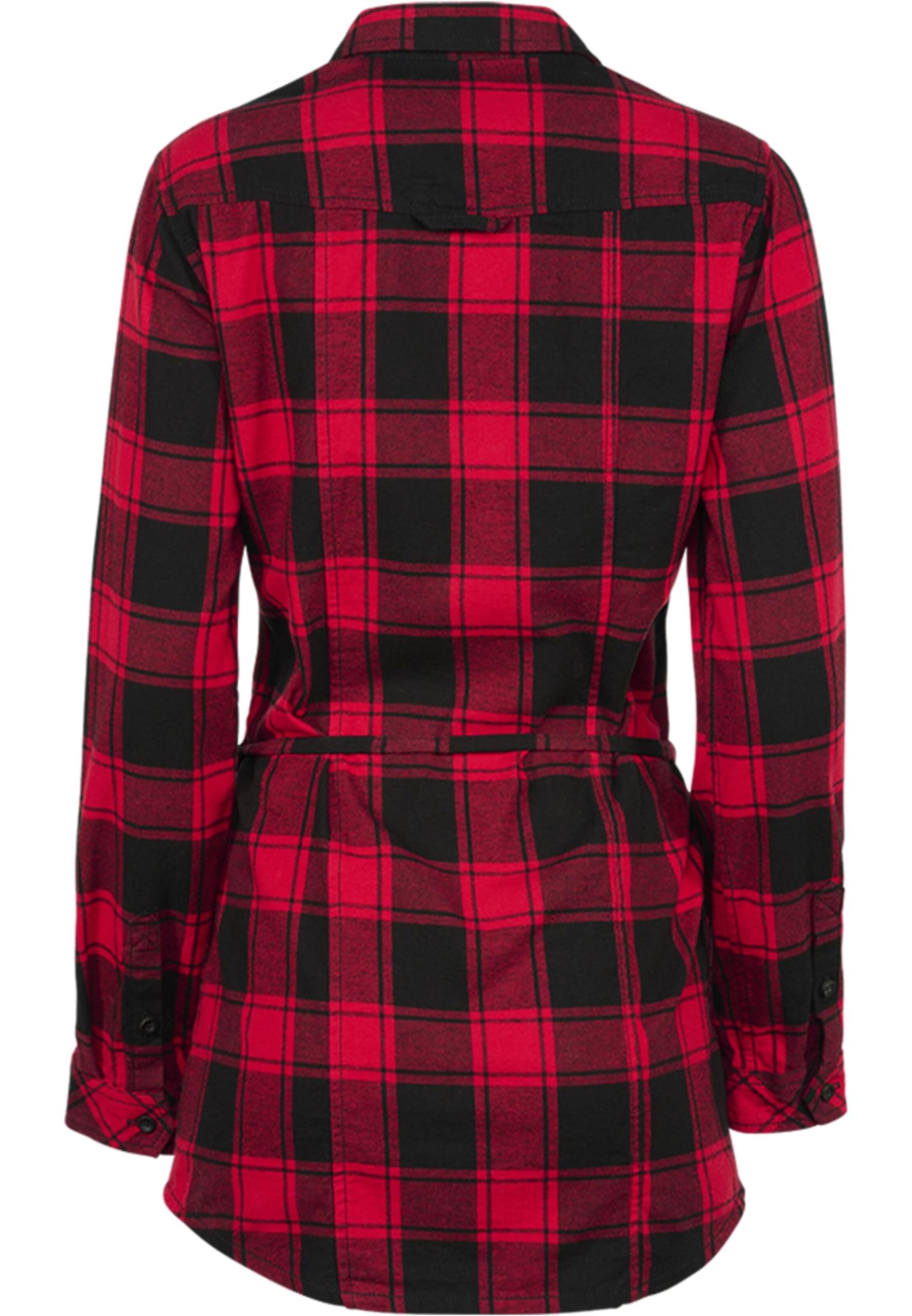 Camicia da donna di Brandit in rosso