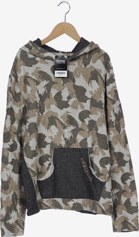 Desigual Sweatshirt & Zip-Up Hoodie in XL in Beige: front