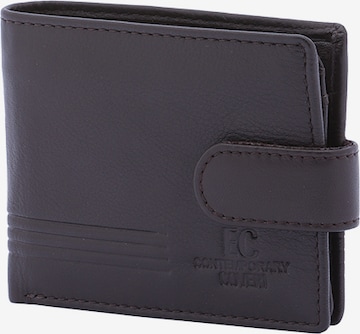 Enrico Coveri Wallet in Brown: front