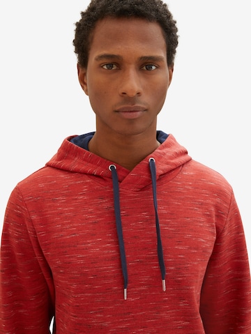 TOM TAILOR Sweatshirt in Rot