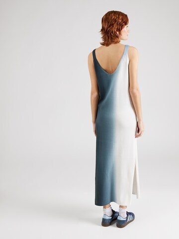 OBJECT Gebreide jurk 'ELEZA' in Blauw