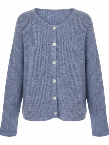 LIKS. Munich Strickjacke in Blau: Vorderseite