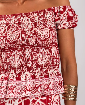 THE-ARE Blouse in Red