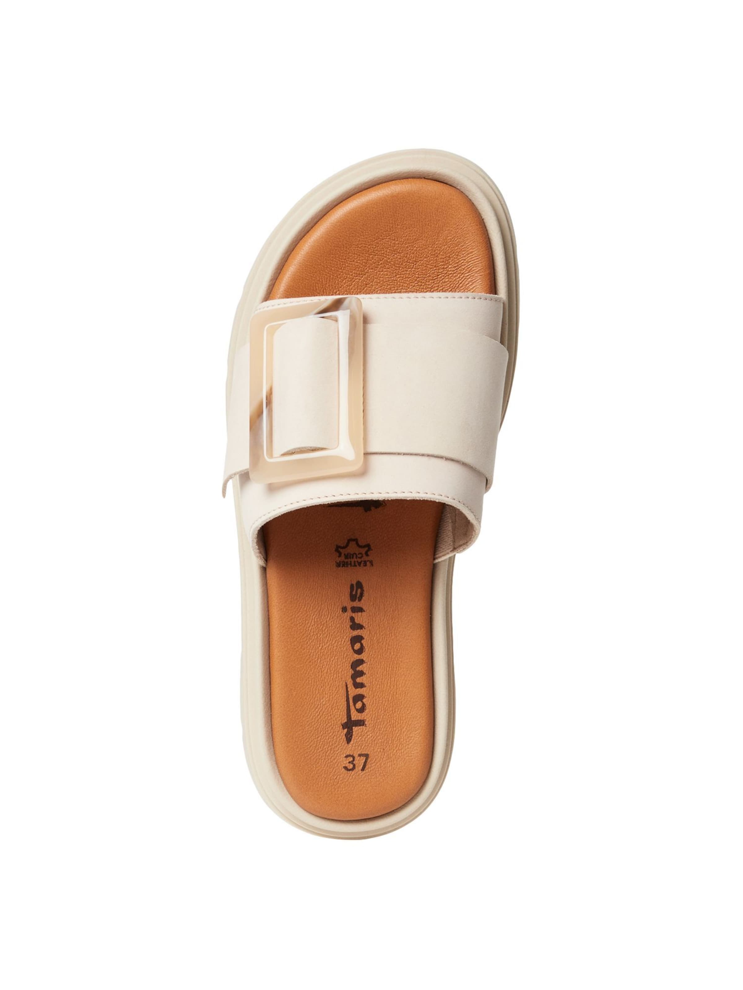 Tamaris Mules in Beige