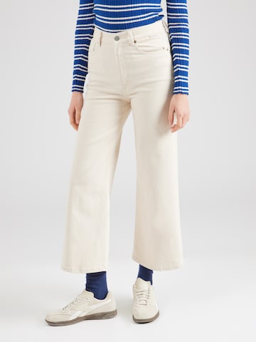 ARMEDANGELS Bootcut Džínsy 'MURLIAA' - Biela: predná strana