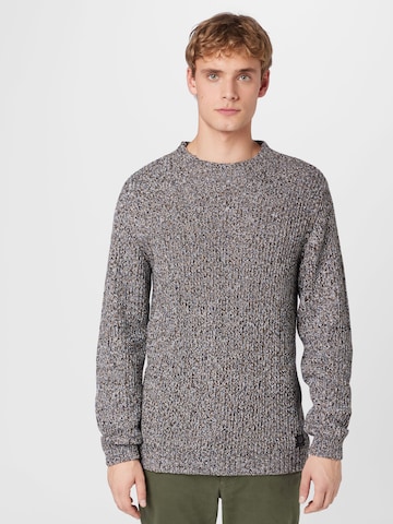 JACK & JONES Sweater in Brown: front