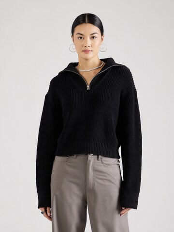 WEEKDAY Pullover 'Grace' in Schwarz: predná strana