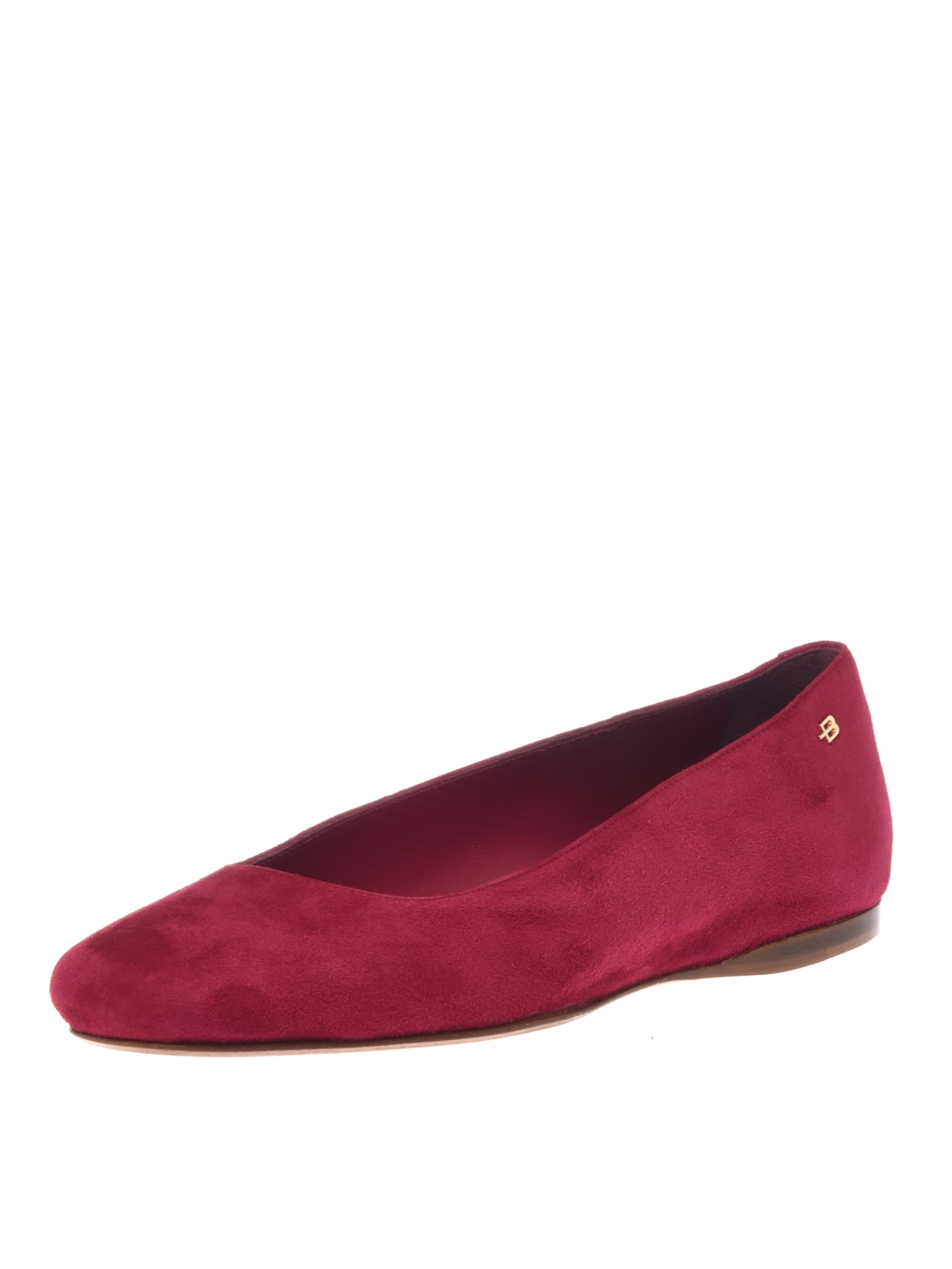 BALDININI Ballet Flats in Red: front