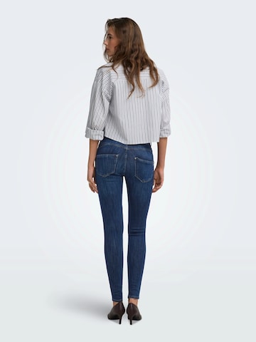 ONLY Skinny Jeans 'ONLPOWER' in Blauw