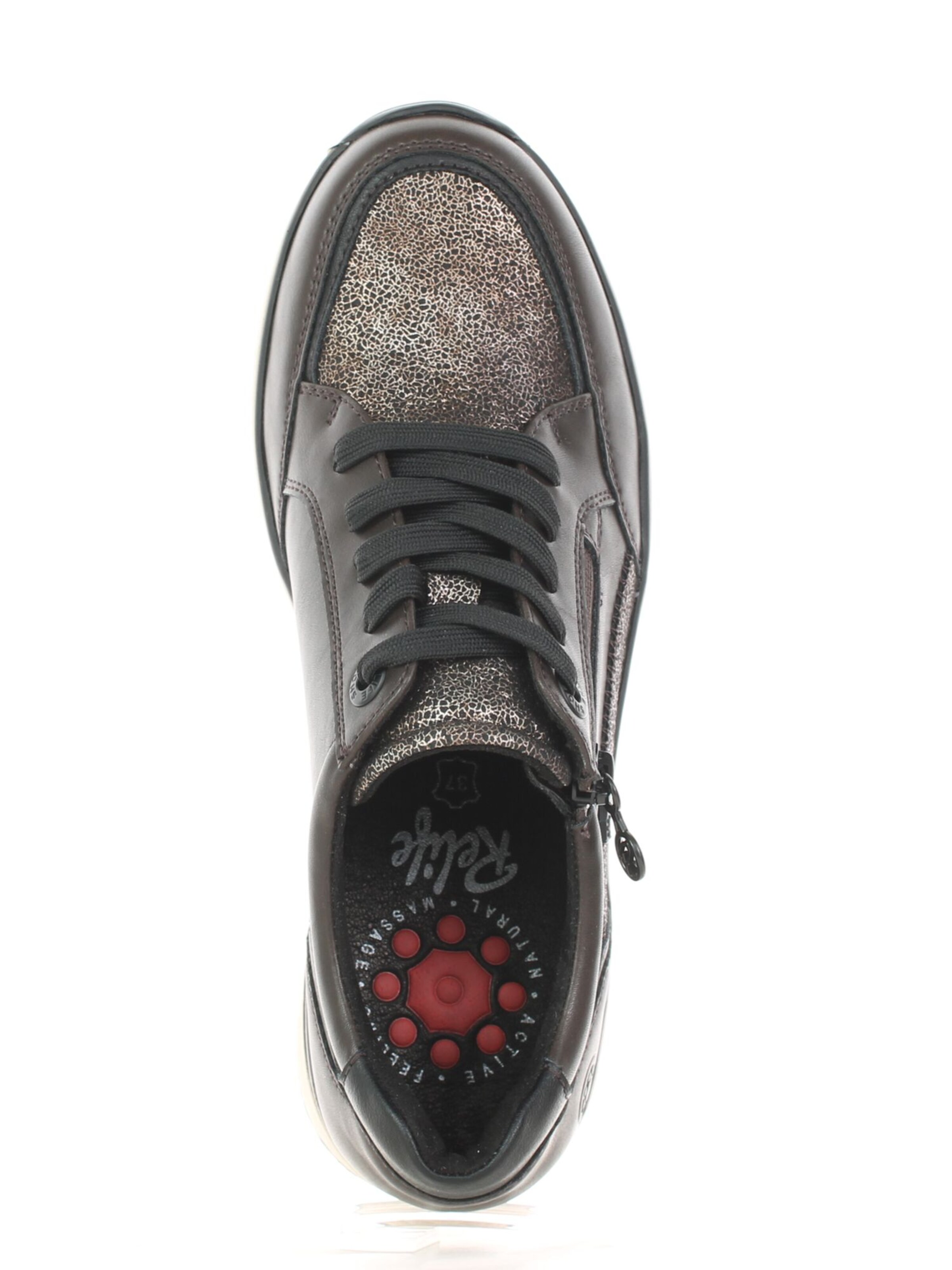 Relife Sneakers hoog in Bruin