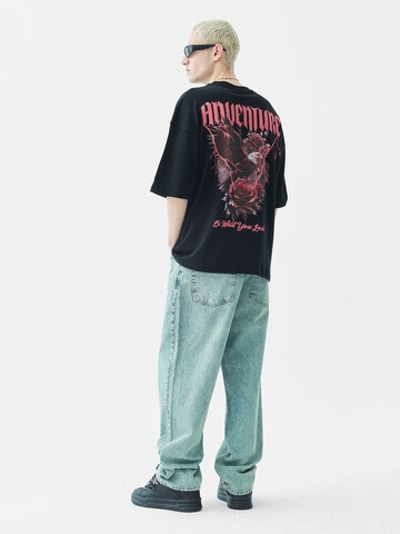 T-Shirt 'Dusty Miller' VAMOS CLO en noir