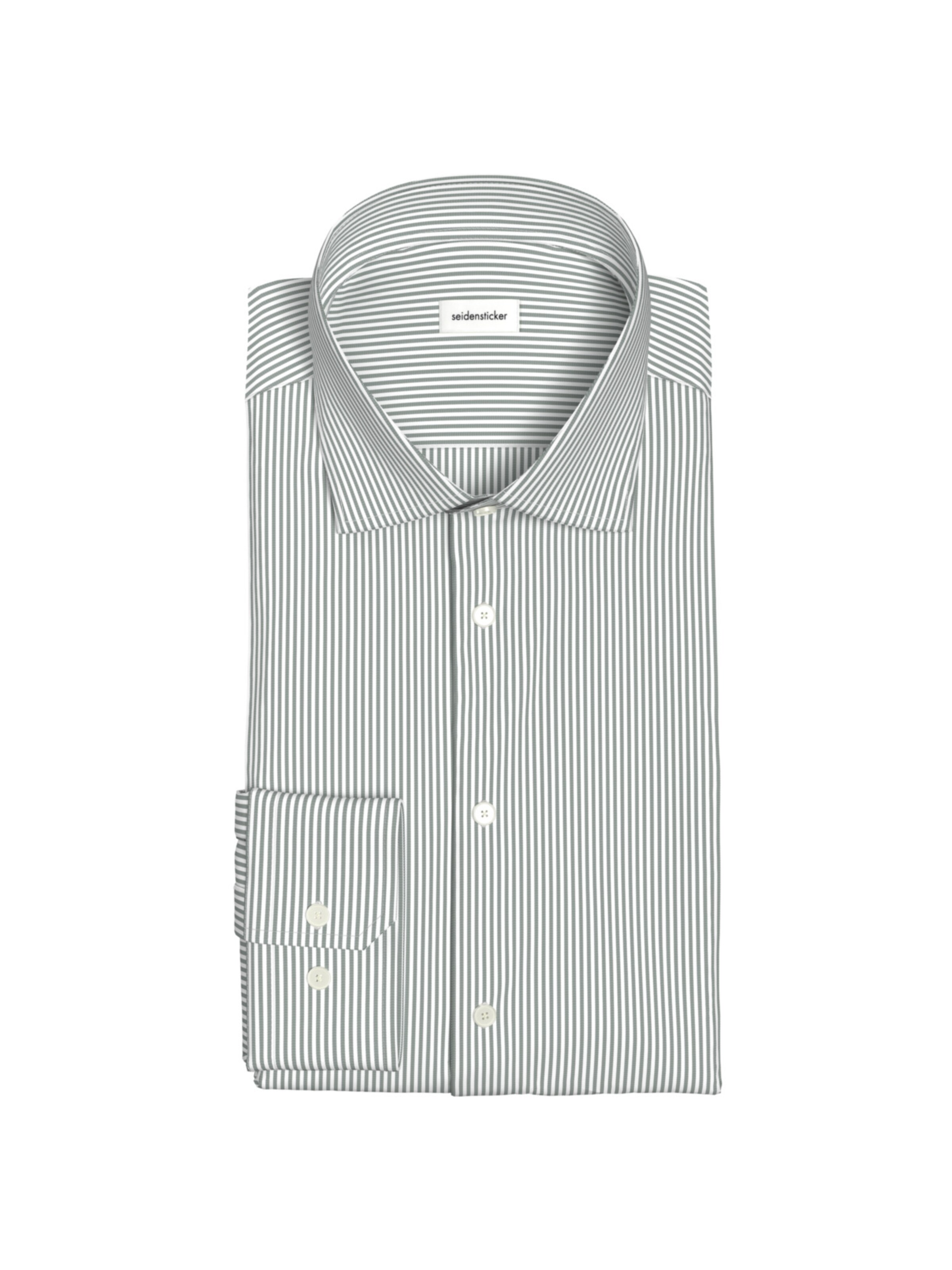 SEIDENSTICKER Slim fit Overhemd in Grijs