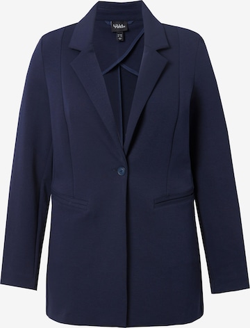 Blazer di Ulla Popken in blu: frontale