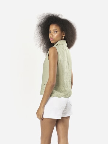 KOROSHI Blouse in Groen
