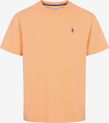 U.S. POLO ASSN. T-shirt ' Nord ' in Orange: Vorderseite