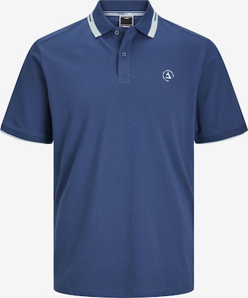 T-Shirt 'HASS' Jack & Jones Plus en bleu : devant