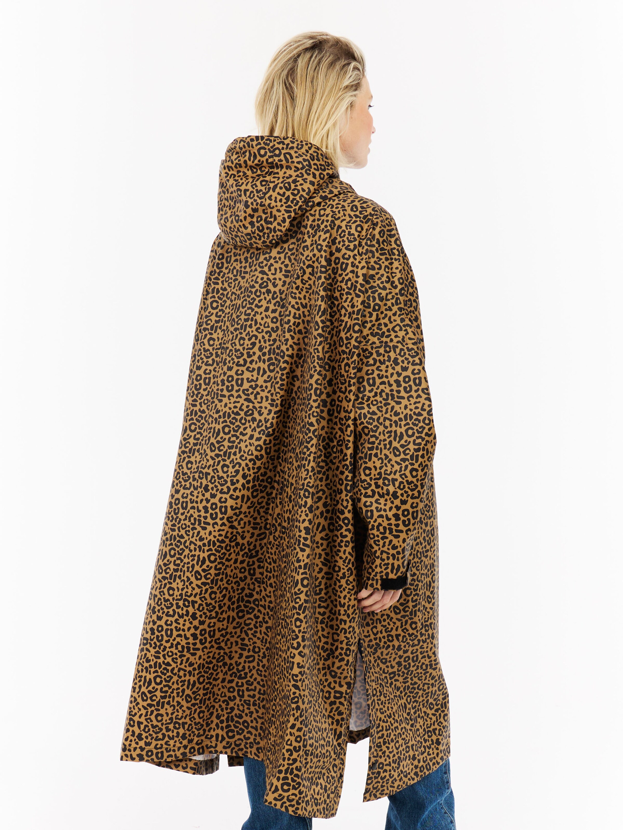 PROTEST Raincoat 'PRTLaugh' in Brown