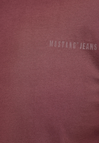 MUSTANG Koszulka 'Austin' w kolorze brązowy