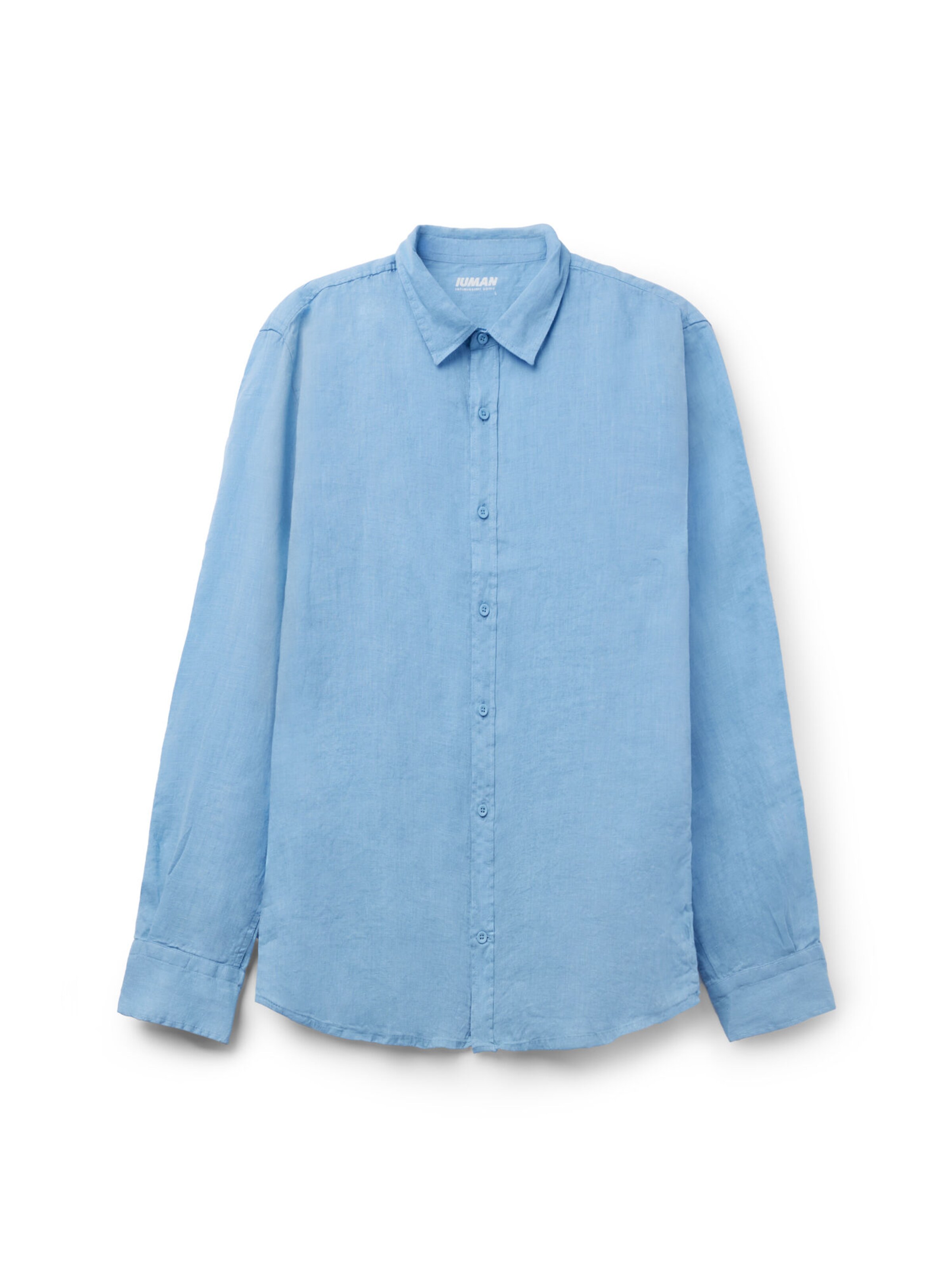 IUMAN Intimissimi Hemd in Blau: Vorderseite