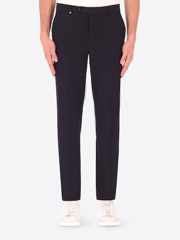 Regular Pantalon chino 'Arezzo' Distretto12 en bleu : devant